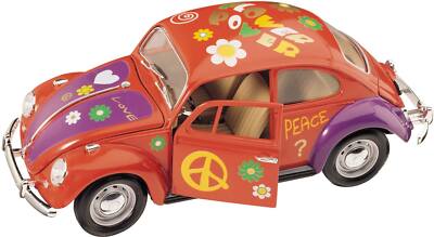 フォルクスワーゲンビートル フラワーパワーエディション1/18 (‘67年) 1:18 Yatming VW Beetle '67 'Flower Power' orange or white | eBay