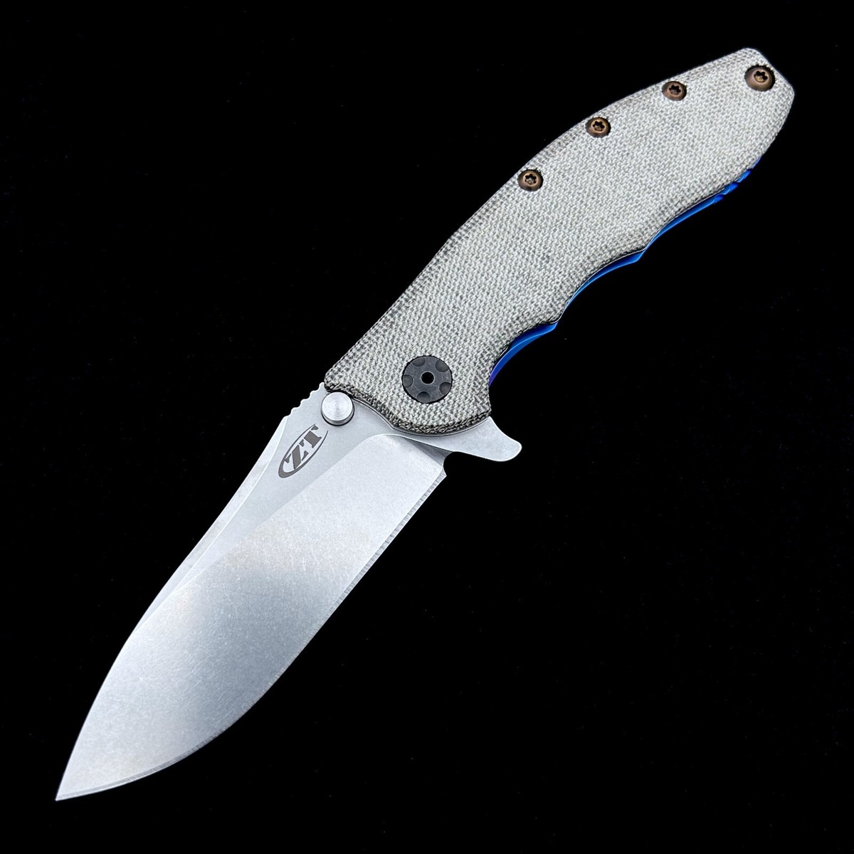 Zero Tolerance 0562MIC Flipper Rick Hinderer Pln Edge FloEvo ZT