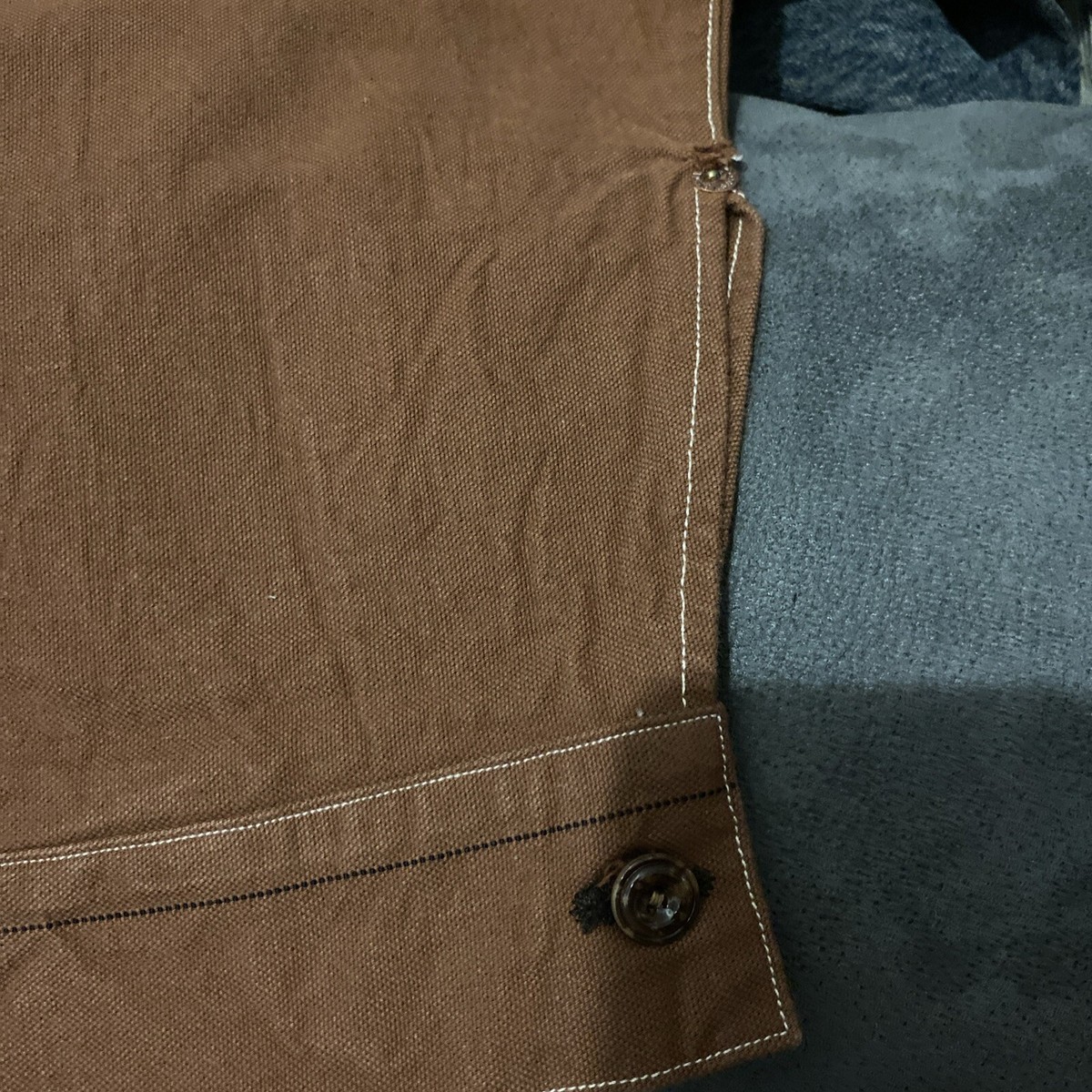 LEVI'S　Duck Closed-Front Jumper 44　XL LEVI'S VINTAGE CLOTHING1870s DUCK CLOSED-FRONT JUMPER Size 40 | eBay