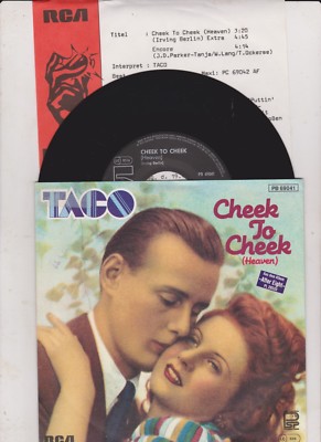 Taco - Cheek To Cheek (Heaven) (7'', Single) Vinyl - mint - Promo  facts 