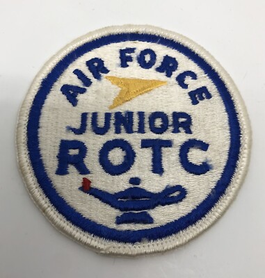 US Air Force - Junior ROTC sew on color patch Uniform Badge Embroidered