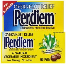 4 Pack - Perdiem Pills Overnight Relief 60 Each