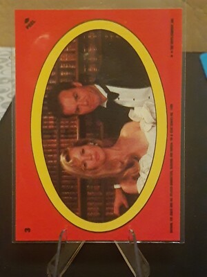 1989 Batman Movie Red Stickers Vicki Vale & Bruce Wayne #3