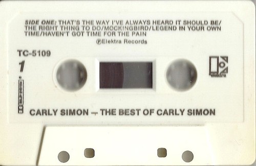 Carly Simon - The Best Of Carly Simon (Cass, Comp) (Very Good Plus (VG+)) - 2785 - 第 2/4 張圖片
