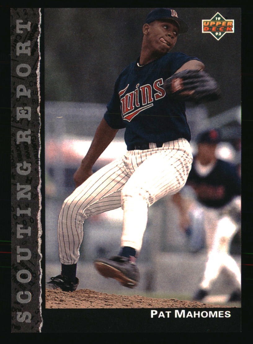 1992 Upper Deck Scouting Report #SR16 Pat Mahomes