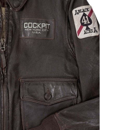 Giacca pilota Cockpit USA USS Forrestal Carrier volo Vietnam Z21E002I nuova! - Foto 4 di 9