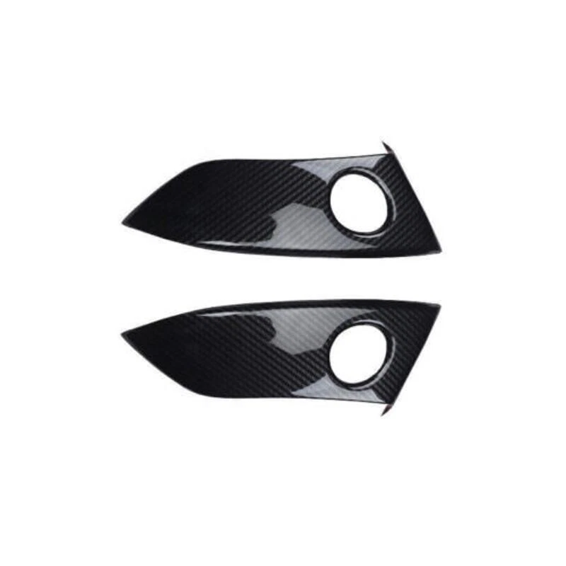 Panel de navegación de consola central ABS de fibra de carbono para Toyota RAV4 2006-2012 Foto 3 de 4