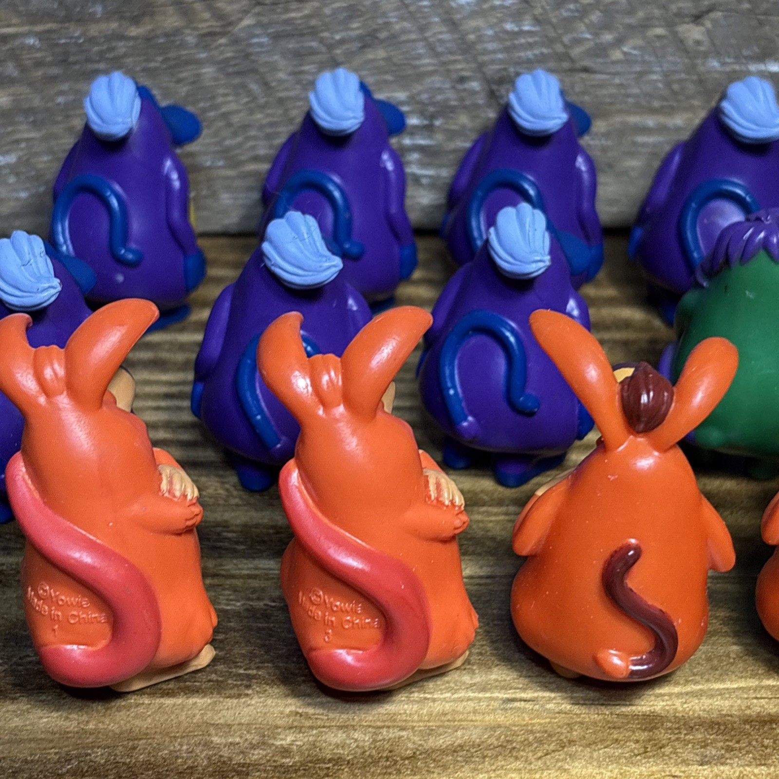 Yowie World Lot 16 PVC 2" Mini Figures Yowies Rumble Squish Ditty (D)