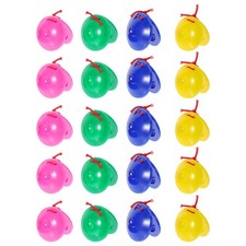 20 Pcs Castagnettes De Percussion Instruments Musique Pour Les Enfants