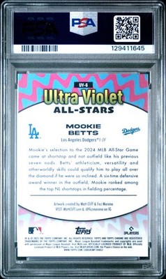 2025 Topps Chrome - Ultraviolet All-Stars Mookie Betts #UV-6 for 
