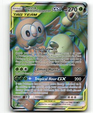 Rowlet & Alolan Exeggutor GX 214/236 Ultra Rare Unified Minds Pokemon Holo NM on eBay