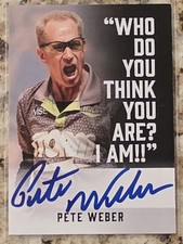 PBA Bowler & HOFamer Pete Weber Authentic Autographed Signed Card #2 - W/COA