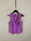 ARMANI WAISTCOAT Top - Size Small - Purple - Great Condition - Women’s