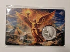 2026 1.5 Gram .999 Silver Proof Mexico Libertad Trib Round In Capsule Assay Card