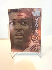 1996-97 Fleer Metal - On the Move Larry Johnson #115