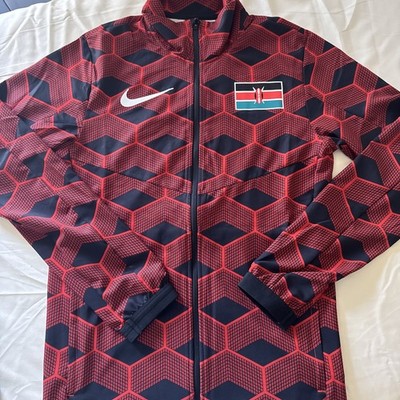 Nike Kenya Pro Team Track & Field Podium Jacket CI8739-010 Men's XS NWOT