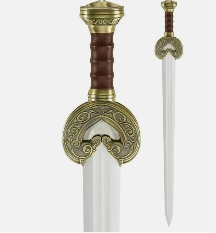 Espadas Herugrim del Rey Teoden Señor del Anillo Réplica Espada Espada Medieval Foto 2 de 4