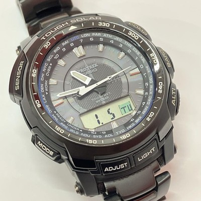 Casio Pro Trek, working