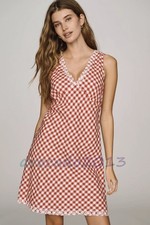 Brand New Rails Women Summer Sleeveless Picnic Check Bex Dress S M