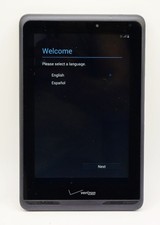 Verizon Wireless QMV7B 7 inch HD 4G LTE 8GB Android WiFi Tablet Tested