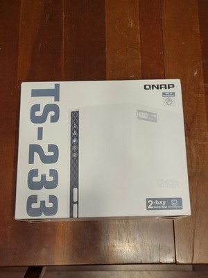QNAP TS-233 3.5'' SATA 2-Bay NAS Storage Array - Diskless
