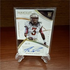 Panini Immaculate Collegiate Ronald Darby Auto Rookie Card #286/99 Florida State. rookie card picture