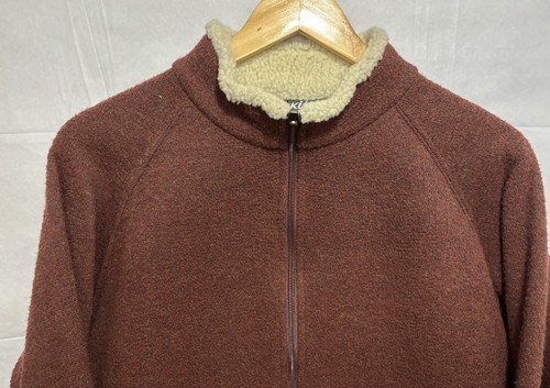 Kuhl Jacke Alfpaca Sherpa Trim Full Zip Gr. Medium Full Zipper Fleece Burgundy - Bild 2 von 8