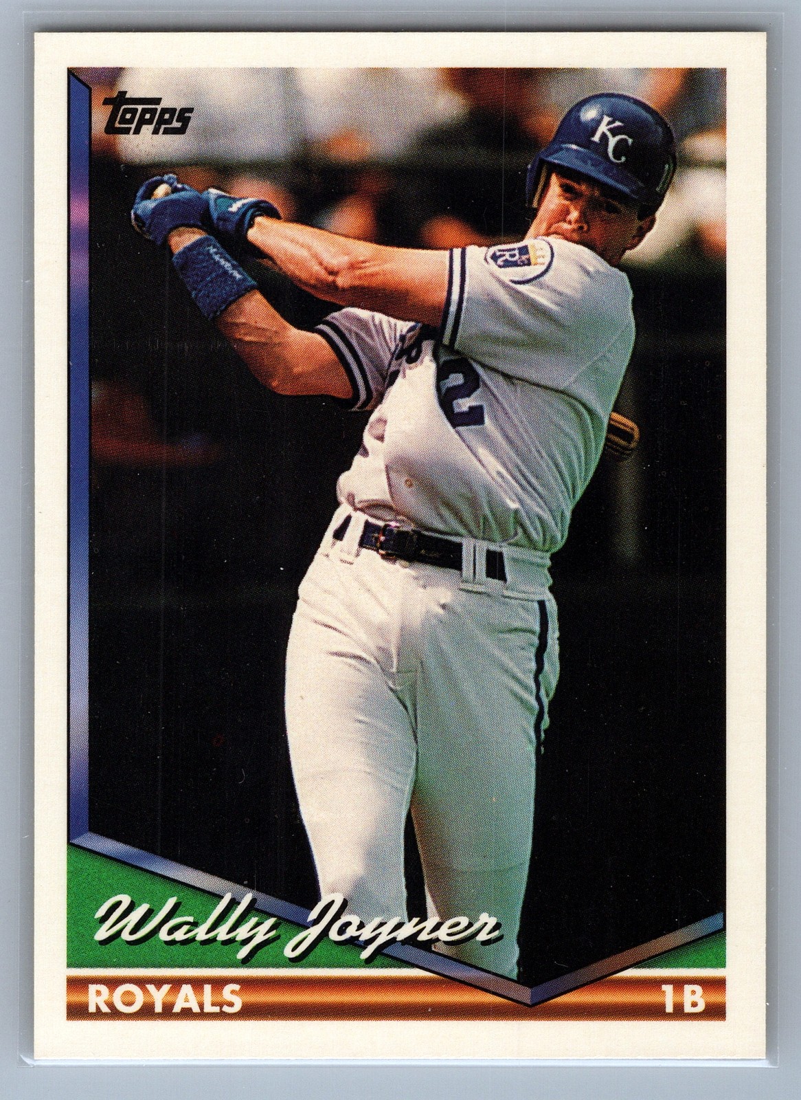 1994 Topps Wally Joyner #275 Kansas City Royals Card