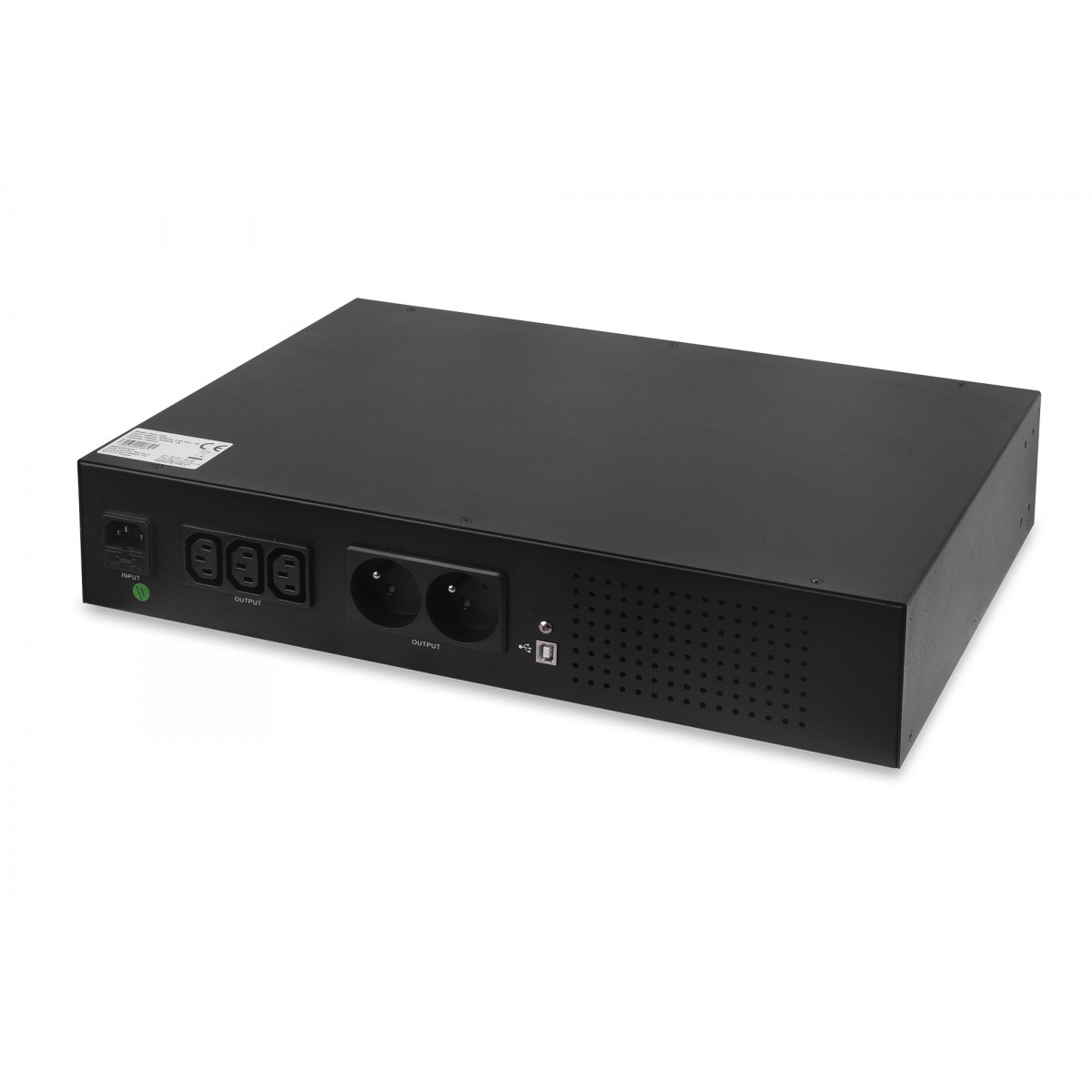 Onduleur rackable 2000VA pour serveur réseau informatique avec écran LCD - 4