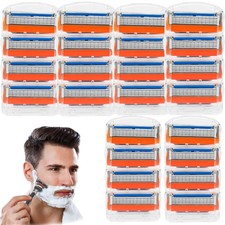 Rasierklingen 24 Stück für Fusion 5 Nassrasierer Herren Ersatz klingen Klingen