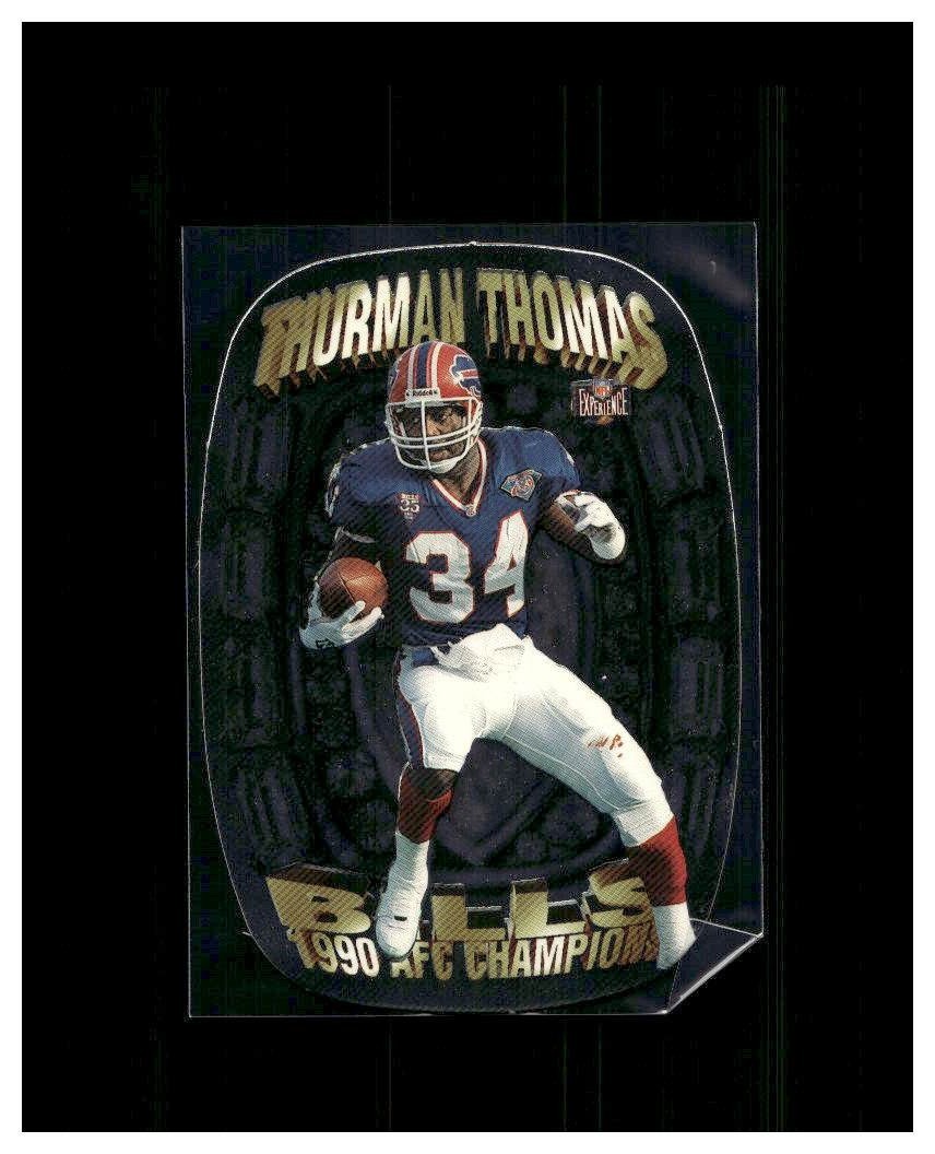 1997 Score Board #WC4 Thurman Thomas NFL Experience World Champions