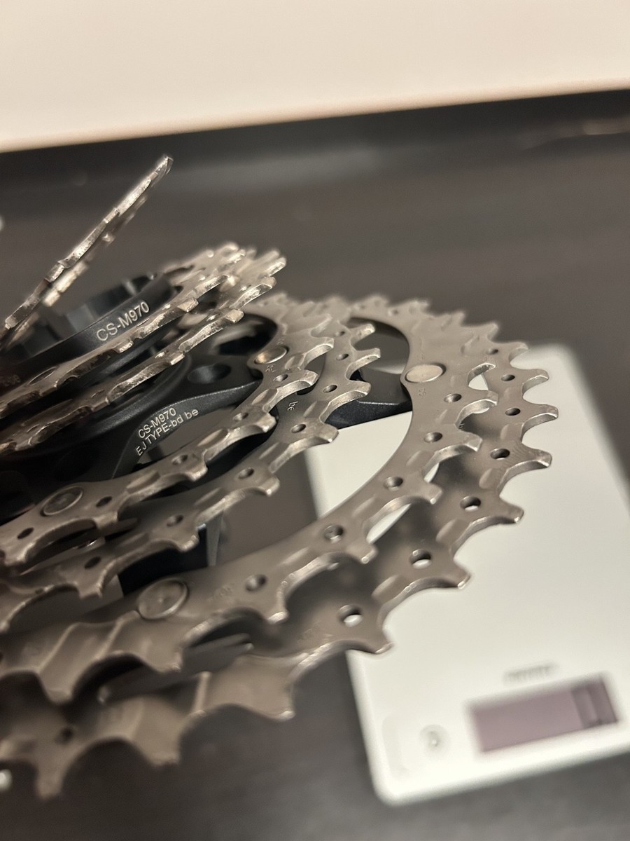 Shimano XTR CS-M970 9s Titanium Cassette 11-34T HG Mega 9 MTB | eBay
