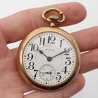 VINTAGE 16S ELGIN GR 374 FATHER TIME RAILROAD 21 JEWEL WATCH 20 YEAR GOLD FILLED