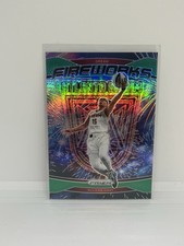 2024 Panini Prizm WNBA Fireworks Green Prizm Allisha Gray #6