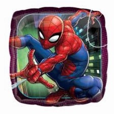 Spider Man Square 17-Inches Party Foil Balloon Pack Of 4 Free Shipping