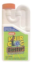 Whink 6217 Slight Yellow Liquid Drain Hair Clog Blaster/Remover 32 oz. (Pack of