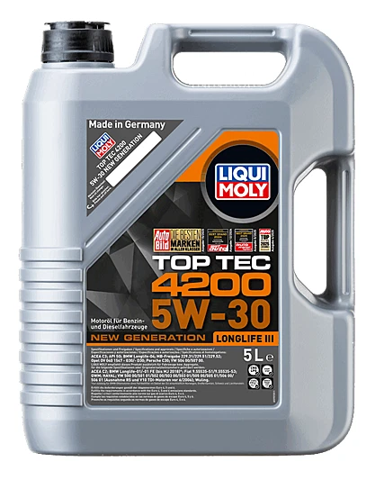 LIQUI MOLY Top Tec 4200 5W-30 Huile de Moteur Synthétique - 5L (3707)