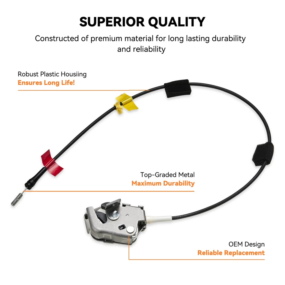 Rear Left Upper Door Latch Assembly Fit Ford 99-03 F-150 97-99 F-250 00-04 Lobo Foto 3 de 4