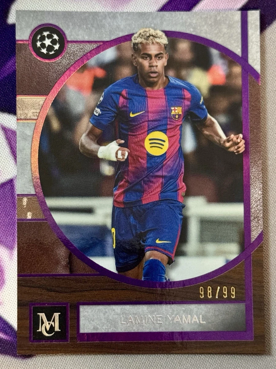 Topps UEFA Champions League Soccer Serial Numbered Sports Trading