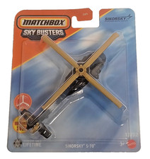 2026 Matchbox Sky Busters Sikorsky S-70 Black 17/32 JJW15