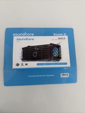 Soundcore Boom 3i by Anker, Compact Outdoor Bluetooth Speaker, IP68 Waterproof