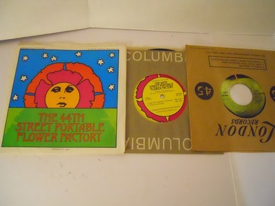 THE 44TH STREET PORTABLE FLOWER FACTORY - Beatles Blackbird 33rpm  + hey jude p8