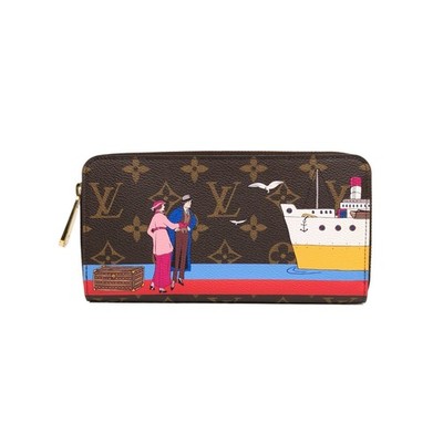 LOUIS VUITTON Pattern PVC 2016 Christmas Limited Edition Card Case（wallet）