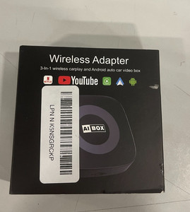 AI box 3 in 1 wireless carplay adapter and android auto car video box