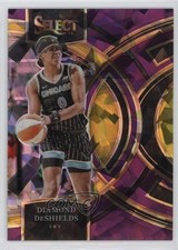 2024 Select WNBA Premier Level Purple Ice Prizm /149 Diamond DeShields #112 ic3