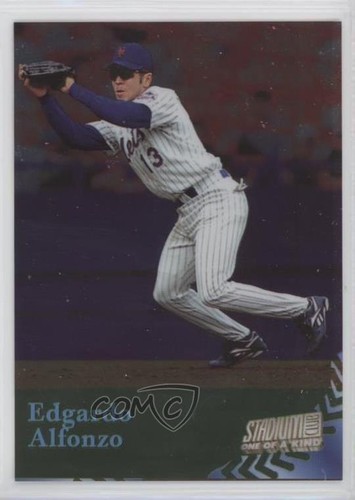 Edgardo Alfonzo #72 1998 Stadium Club One of A Kind card