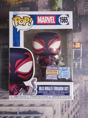 Miles Morales (Vibranium Suit) 1565 Winter Convention Spiderman Funko