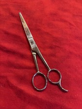VINTAGE GROOMING BARBER SHEARS 619 MADE IN ITALY 22a