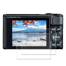 Nutmeg [Set of 2] Canon PowerShot SX740HS Glass Film [Made by Asahi Glass of