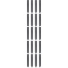 20 Pcs Plant Nursery Labels Reusable Garden Markers Outdoor Plant Name Tags